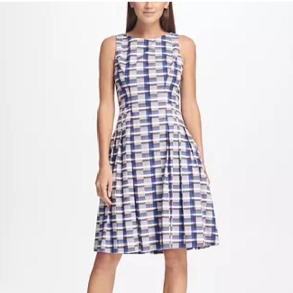 Dkny Dresses & Skirts - NWT DKNY Sleeveless Checkered